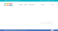 Desktop Screenshot of comopezenelagua.es